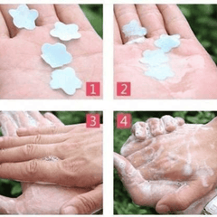 Travel Soft Paper Soap – Flower Tube (Pack of 2)