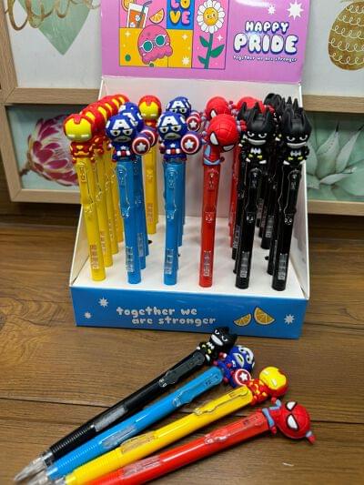 Avenger clutch Pencil with Eraser (4 Pc)